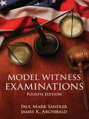 cover image of Model Witness Examinations